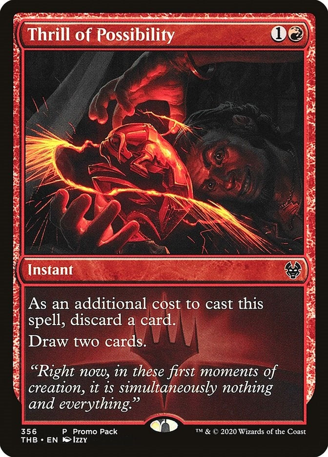 Image for Thrill of Possibility (356) [Theros Beyond Death] - Magic: The Gathering