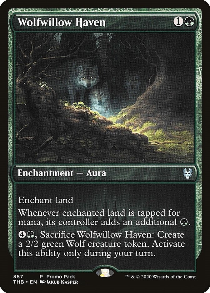 Image for Wolfwillow Haven (357) [Theros Beyond Death] - Magic: The Gathering