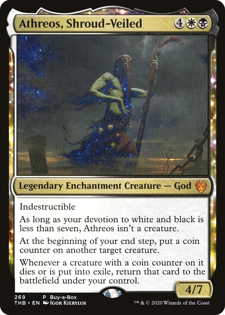 Image for Athreos, Shroud-Veiled (269) [Buy-A-Box Promos] - Magic: The Gathering