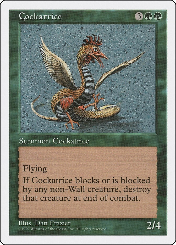 Image for Cockatrice [Fifth Edition] - Magic: The Gathering