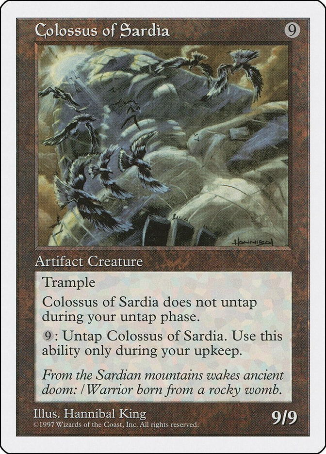 Image for Colossus of Sardia [Fifth Edition] - Magic: The Gathering