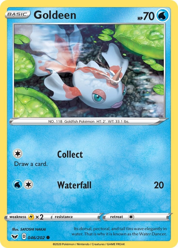 Image for Goldeen (046) (046/202) [SWSH01: Sword & Shield Base Set] - Pokemon