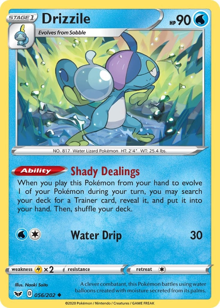 Image for Drizzile (056) (056/202) [SWSH01: Sword & Shield Base Set] - Pokemon