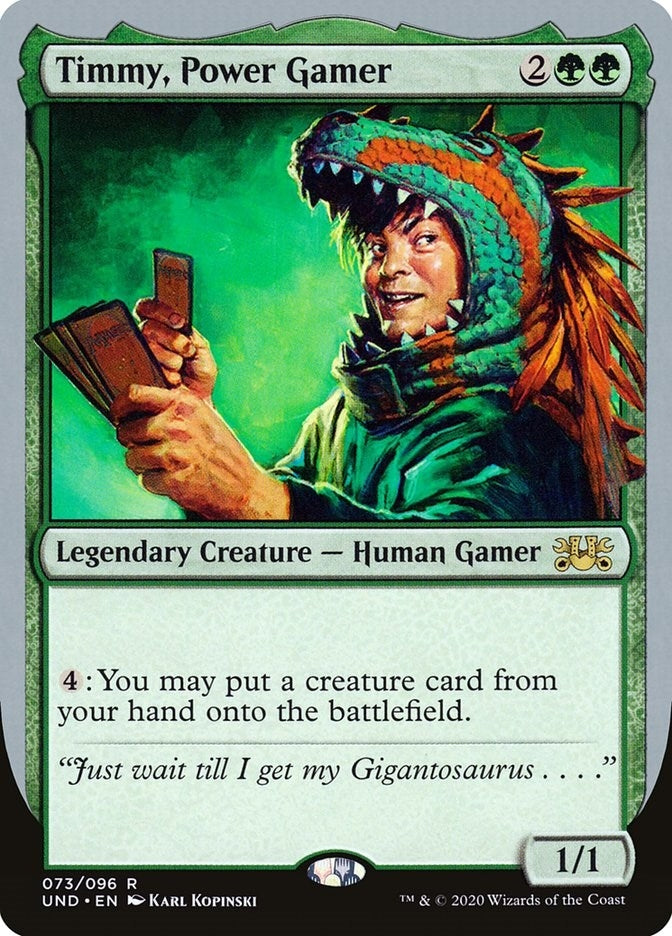 Image for Timmy, Power Gamer (73) [Unsanctioned] - Magic: The Gathering