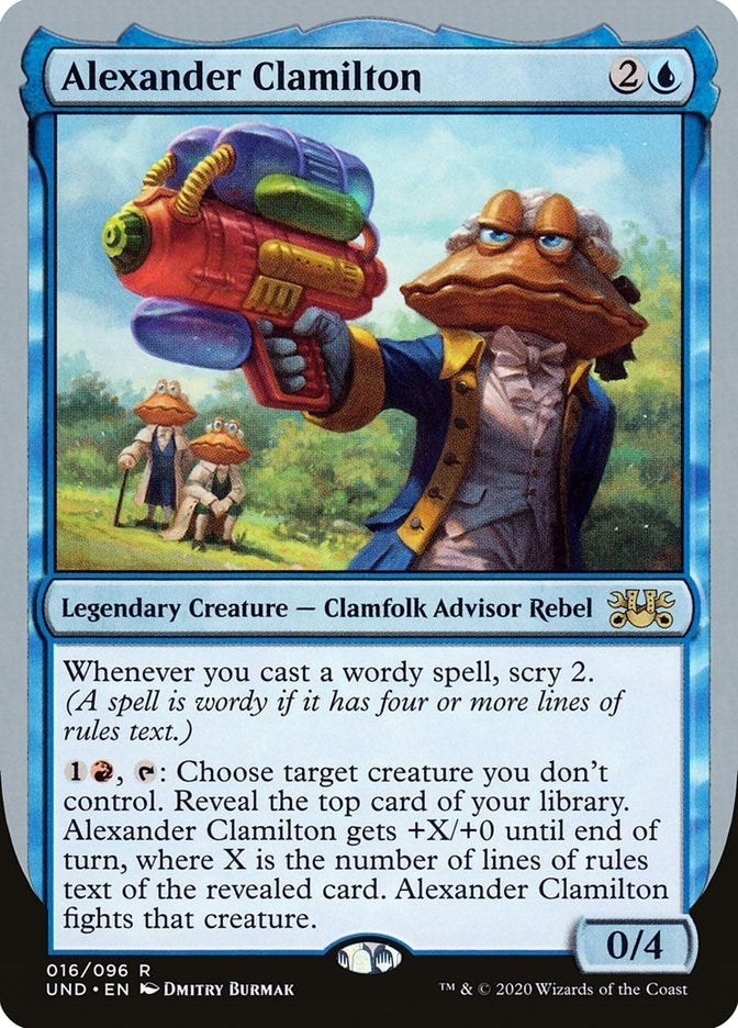 Image for Alexander Clamilton (16) [Unsanctioned] - Magic: The Gathering