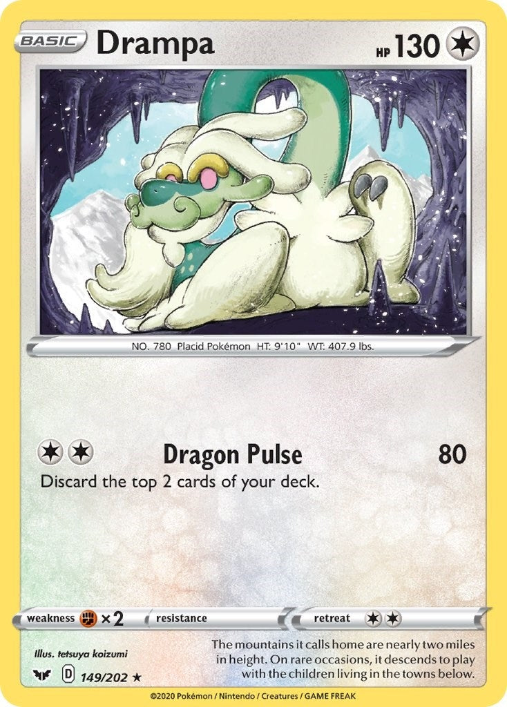 Image for Drampa (149/202) [SWSH01: Sword & Shield Base Set] - Pokemon