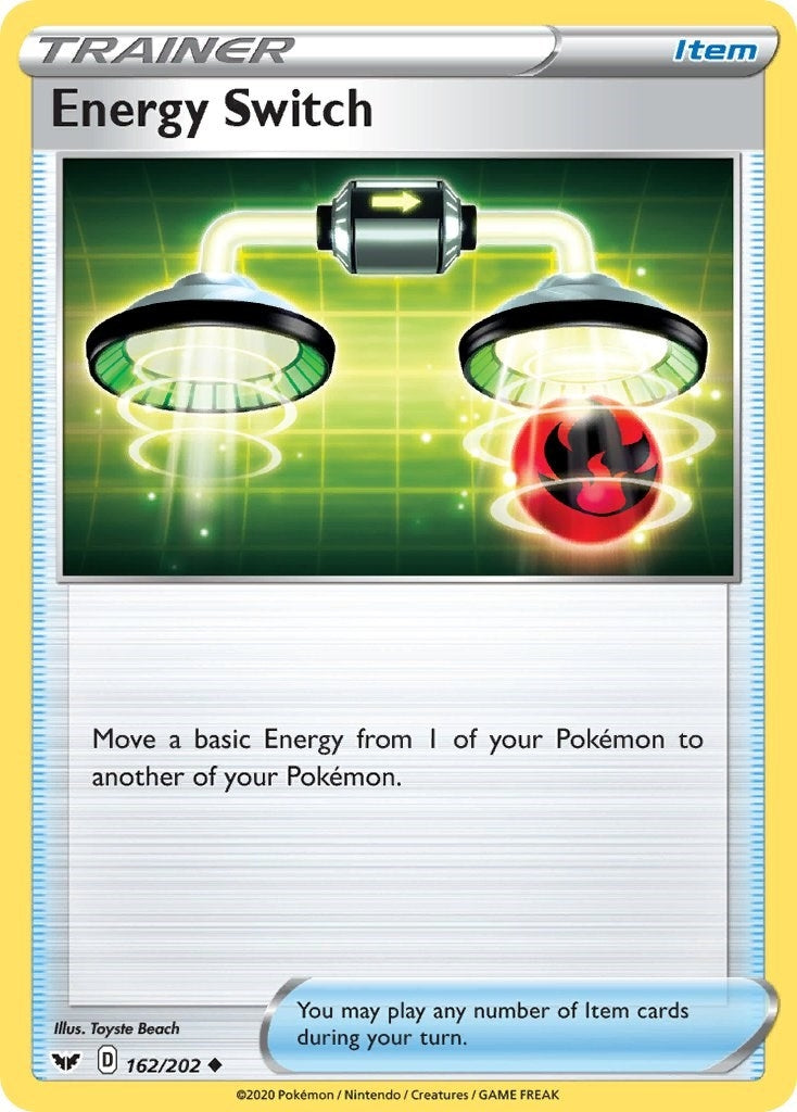 Image for Energy Switch (162/202) [SWSH01: Sword & Shield Base Set] - Pokemon