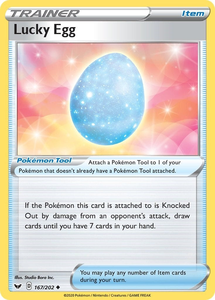 Image for Lucky Egg (167/202) [SWSH01: Sword & Shield Base Set] - Pokemon
