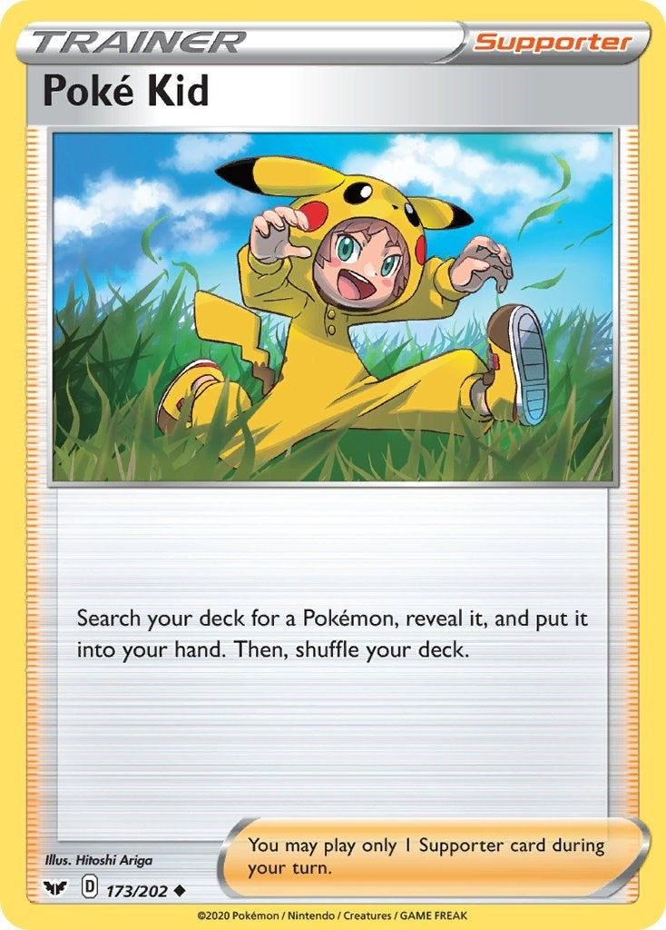 Image for Poke Kid (173/202) [SWSH01: Sword & Shield Base Set] - Pokemon