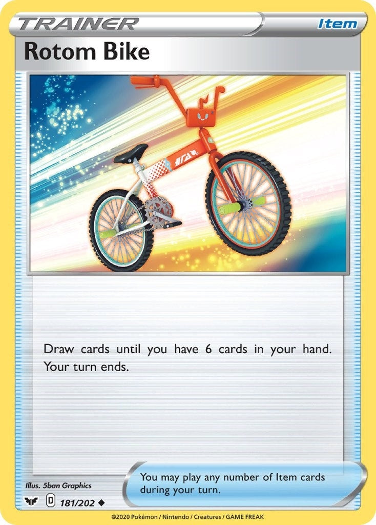 Image for Rotom Bike (181/202) [SWSH01: Sword & Shield Base Set] - Pokemon