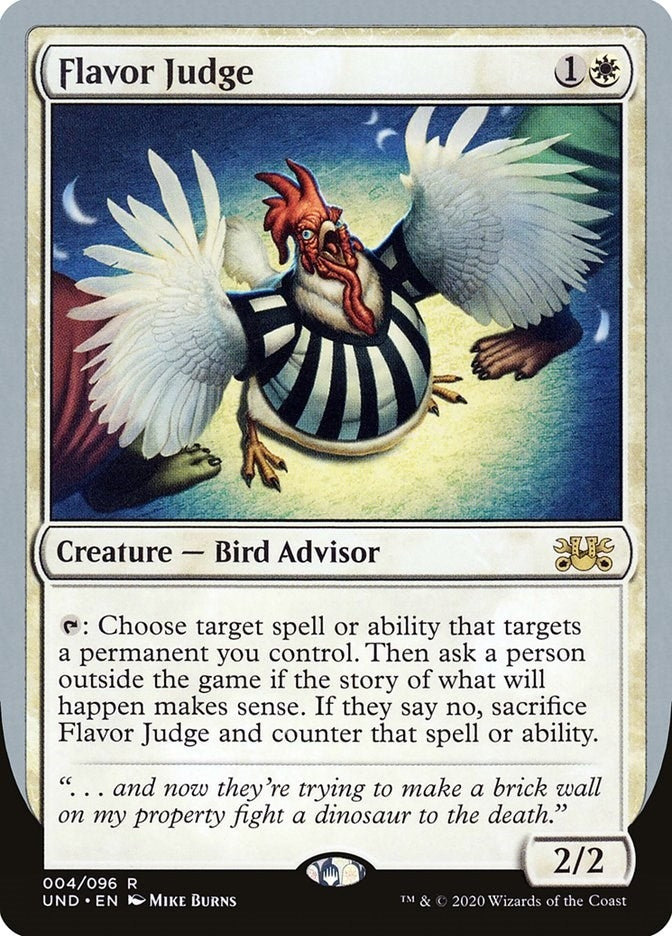 Image for Flavor Judge (4) [Unsanctioned] - Magic: The Gathering