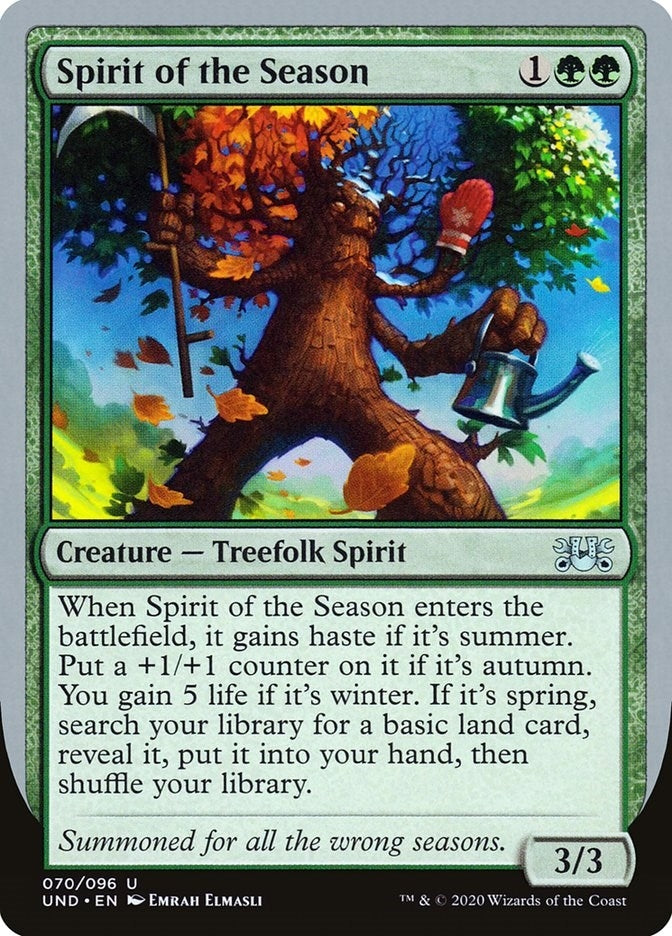 Image for Spirit of the Season (70) [Unsanctioned] - Magic: The Gathering