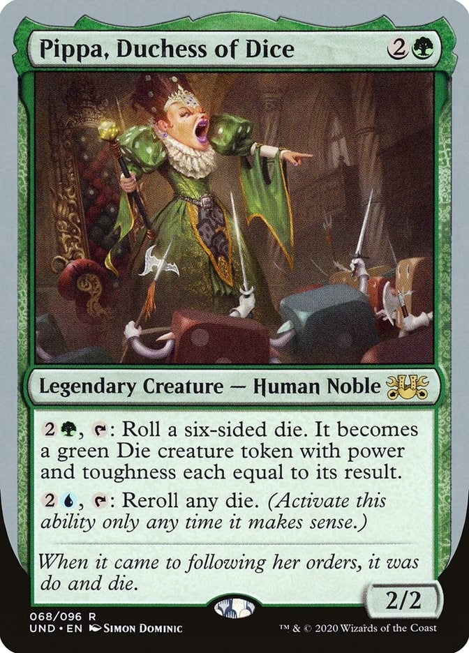 Image for Pippa, Duchess of Dice (68) [Unsanctioned] - Magic: The Gathering