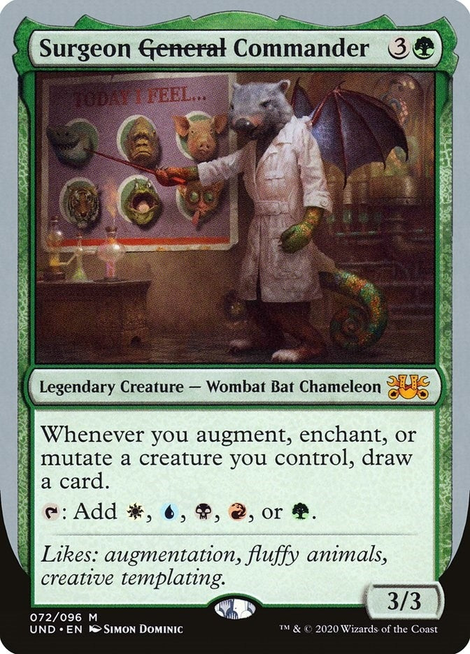Image for Surgeon ~General~ Commander (72) [Unsanctioned] - Magic: The Gathering