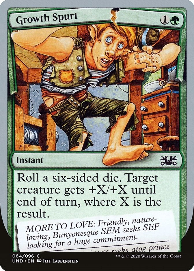 Image for Growth Spurt (64) [Unsanctioned] - Magic: The Gathering