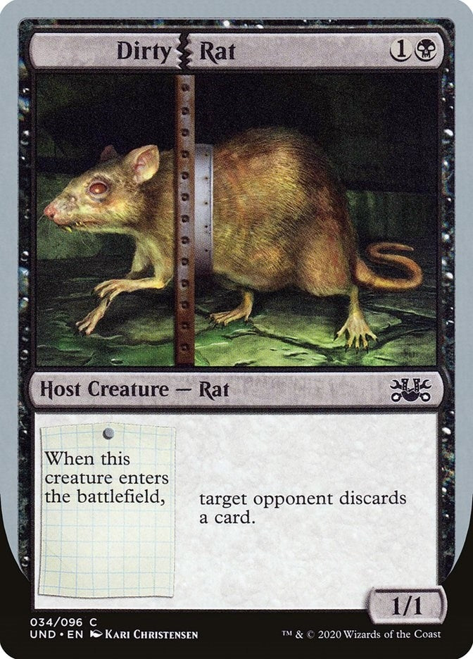 Image for Dirty Rat (34) [Unsanctioned] - Magic: The Gathering