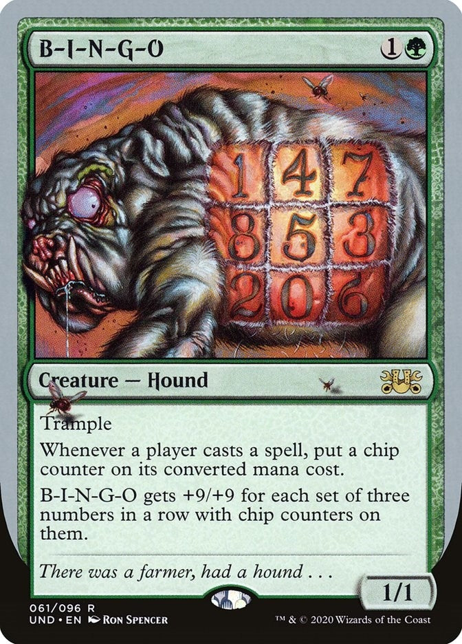 Image for B-I-N-G-O (61) [Unsanctioned] - Magic: The Gathering