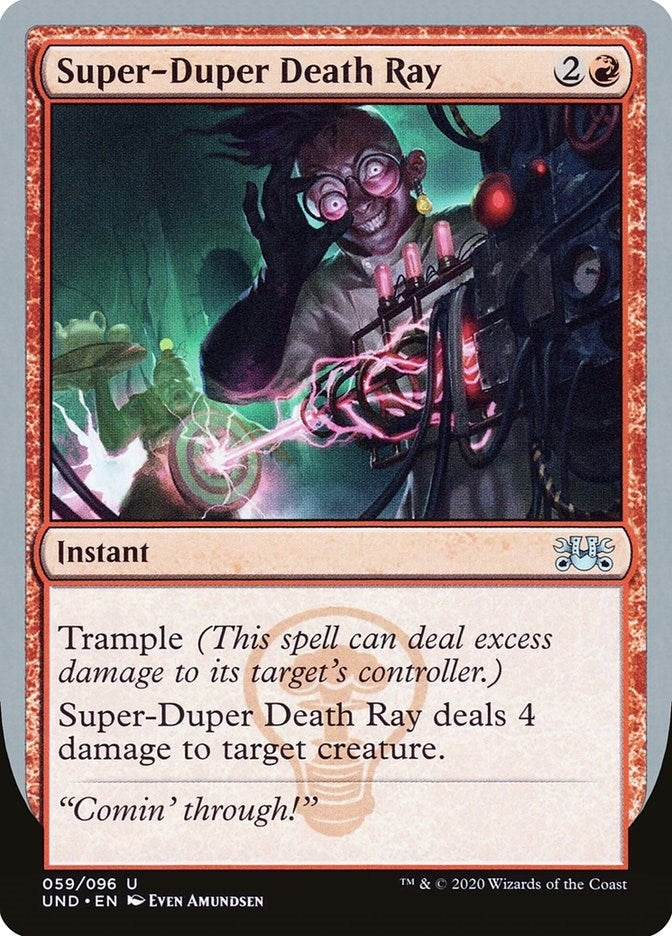 Image for Super-Duper Death Ray (59) [Unsanctioned] - Magic: The Gathering
