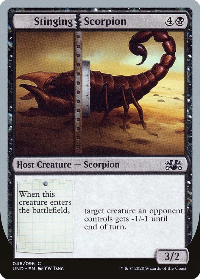 Image for Stinging Scorpion (46) [Unsanctioned] - Magic: The Gathering