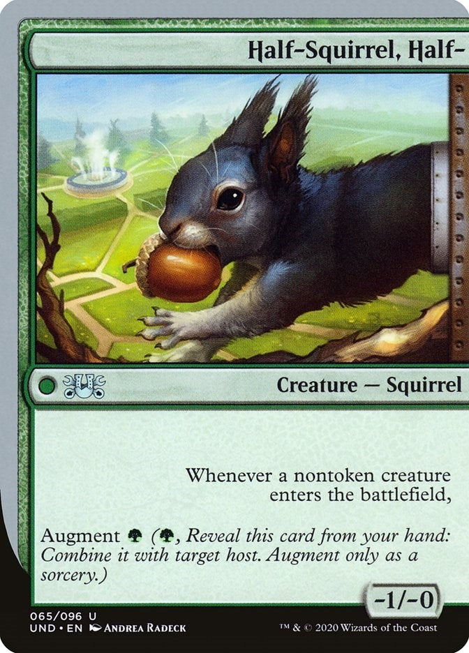 Image for Half-Squirrel, Half- (65) [Unsanctioned] - Magic: The Gathering