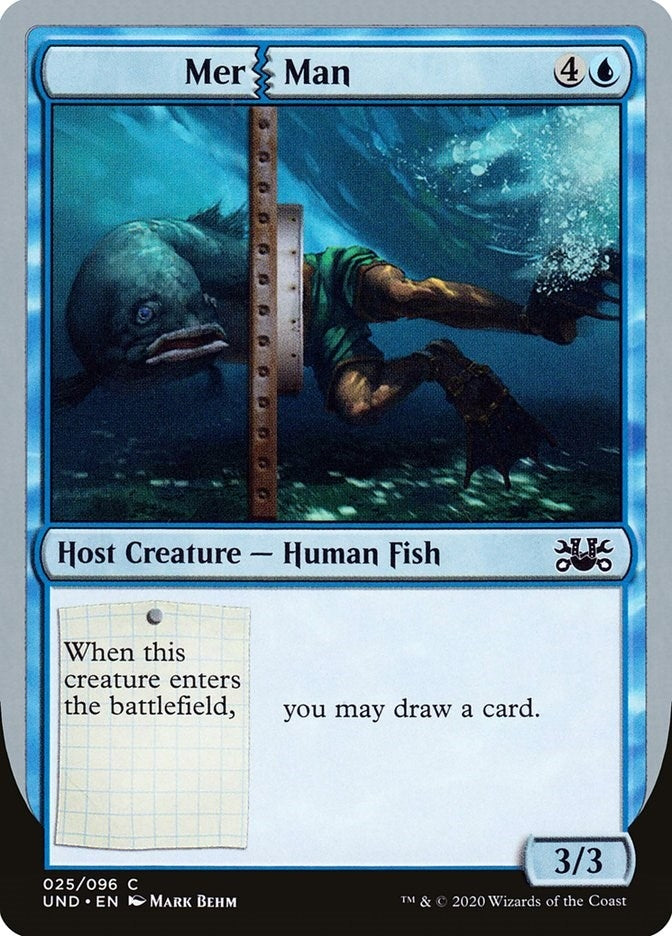 Image for Mer Man (25) [Unsanctioned] - Magic: The Gathering
