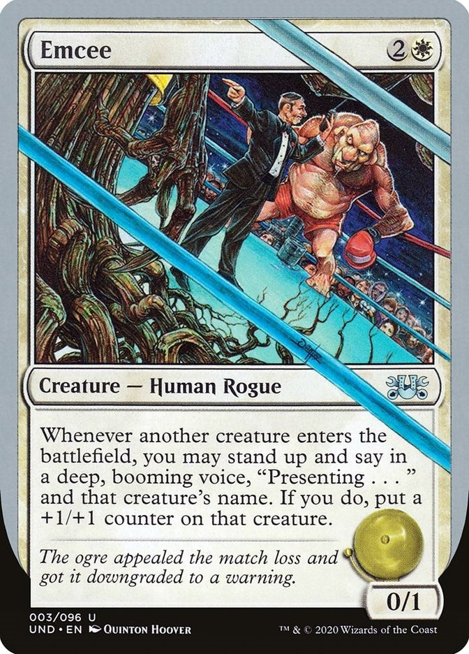 Image for Emcee (3) [Unsanctioned] - Magic: The Gathering