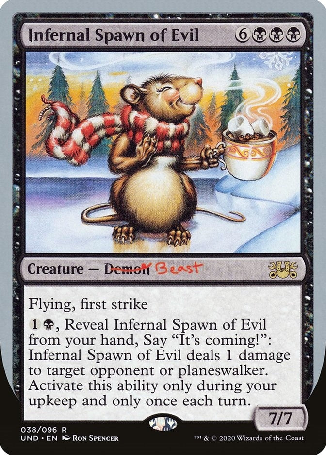 Image for Infernal Spawn of Evil (38) [Unsanctioned] - Magic: The Gathering