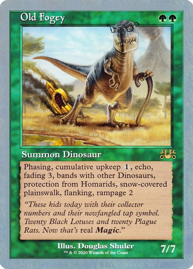 Image for Old Fogey (67) [Unsanctioned] - Magic: The Gathering