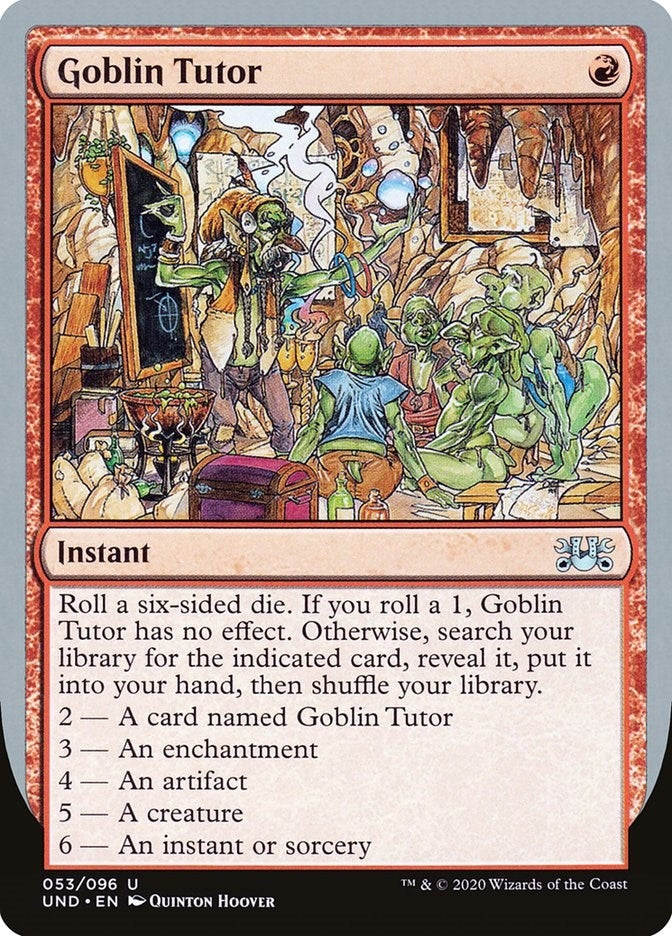 Image for Goblin Tutor (53) [Unsanctioned] - Magic: The Gathering