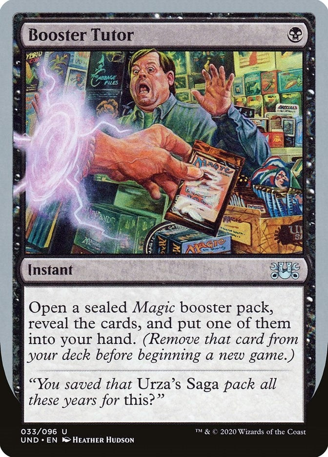 Image for Booster Tutor (33) [Unsanctioned] - Magic: The Gathering