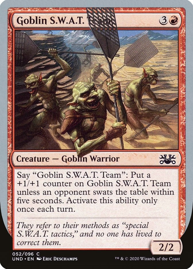 Image for Goblin S.W.A.T. Team (52) [Unsanctioned] - Magic: The Gathering