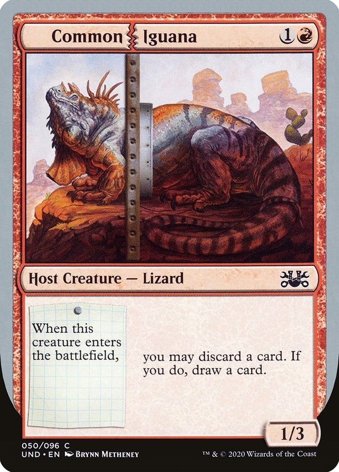 Image for Common Iguana (50) [Unsanctioned] - Magic: The Gathering