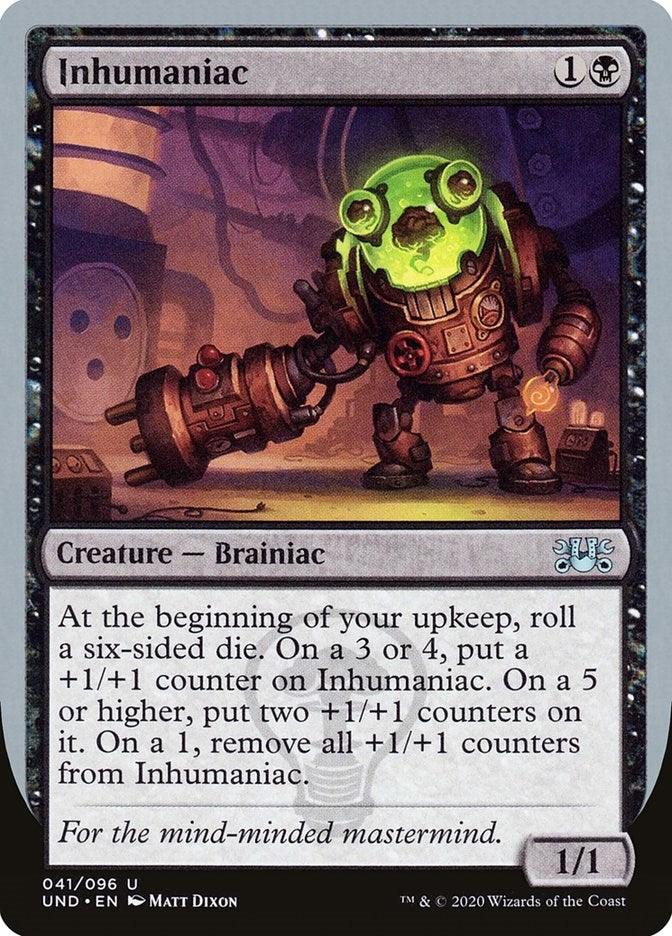 Image for Inhumaniac (41) [Unsanctioned] - Magic: The Gathering
