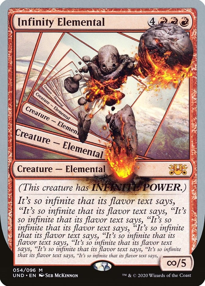 Image for Infinity Elemental (54) [Unsanctioned] - Magic: The Gathering