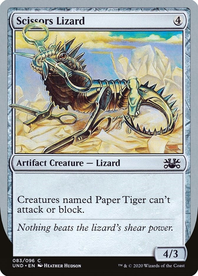 Image for Scissors Lizard (83) [Unsanctioned] - Magic: The Gathering