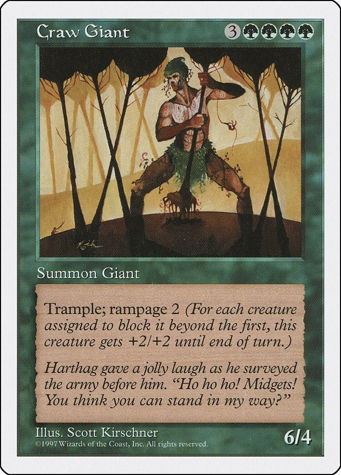 Image for Craw Giant [Fifth Edition] - Magic: The Gathering