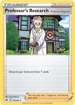 Image for Professor's Research (178/202) [Deck Exclusives] - Pokemon