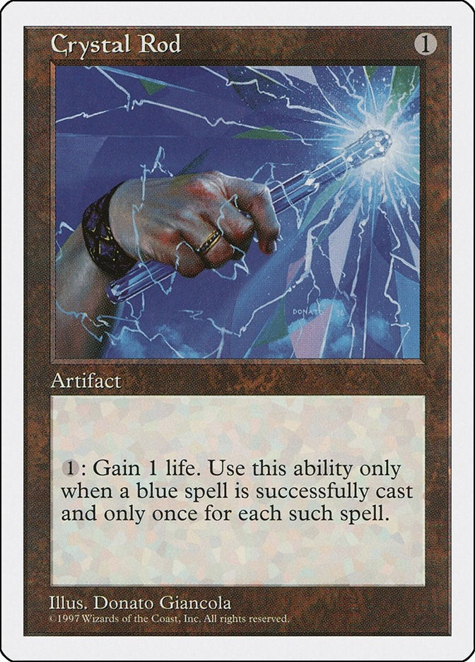 Image for Crystal Rod [Fifth Edition] - Magic: The Gathering