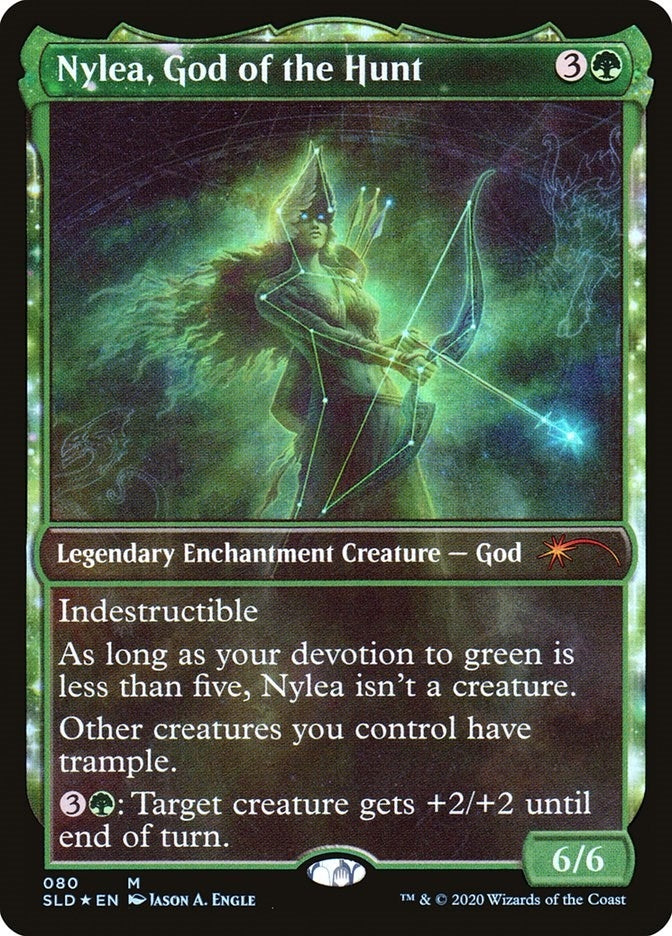 Image for Nylea, God of the Hunt (80) [Secret Lair Drop Series] - Magic: The Gathering