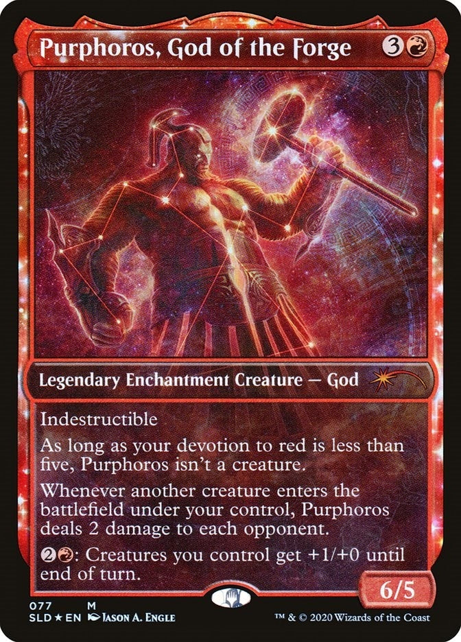 Image for Purphoros, God of the Forge (77) [Secret Lair Drop Series] - Magic: The Gathering