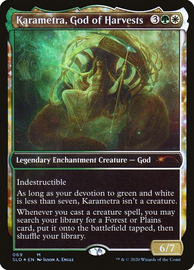 Image for Karametra, God of Harvests (69) [Secret Lair Drop Series] - Magic: The Gathering