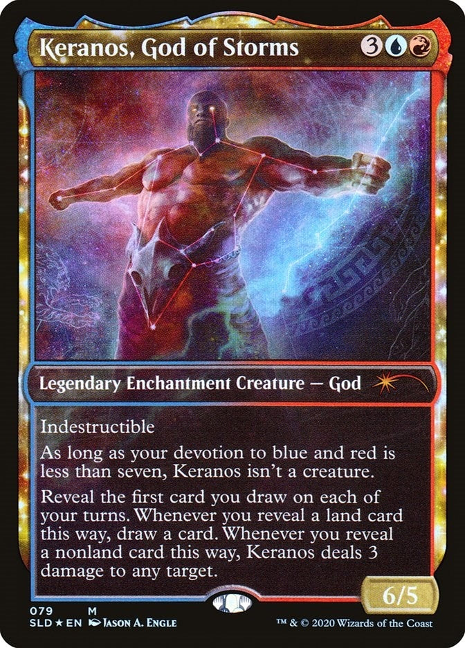 Image for Keranos, God of Storms (79) [Secret Lair Drop Series] - Magic: The Gathering