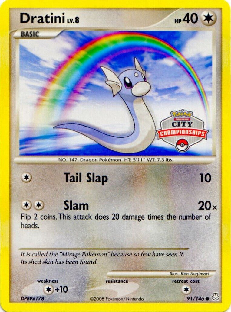 Image for Dratini - 91/146 (City Championships) (091/146) [League & Championship Cards] - Pokemon
