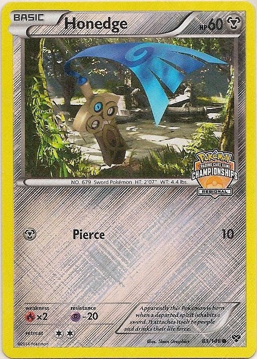 Image for Honedge - 83/146 (Regional Championships) (083/146) [League & Championship Cards] - Pokemon