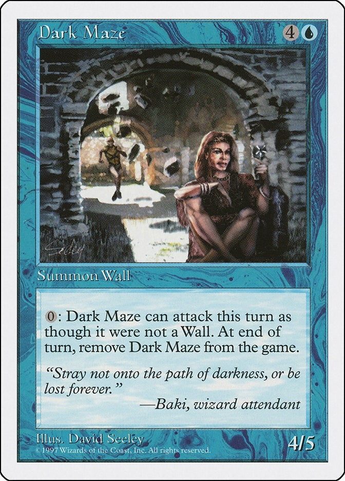 Image for Dark Maze [Fifth Edition] - Magic: The Gathering