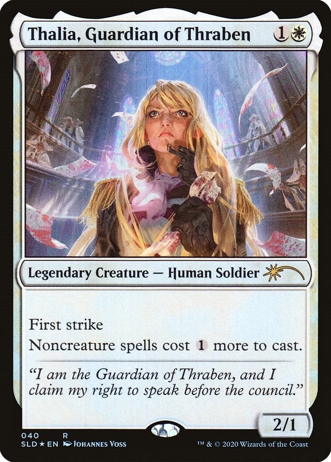 Image for Thalia, Guardian of Thraben (040) (40) [Secret Lair Drop Series] - Magic: The Gathering