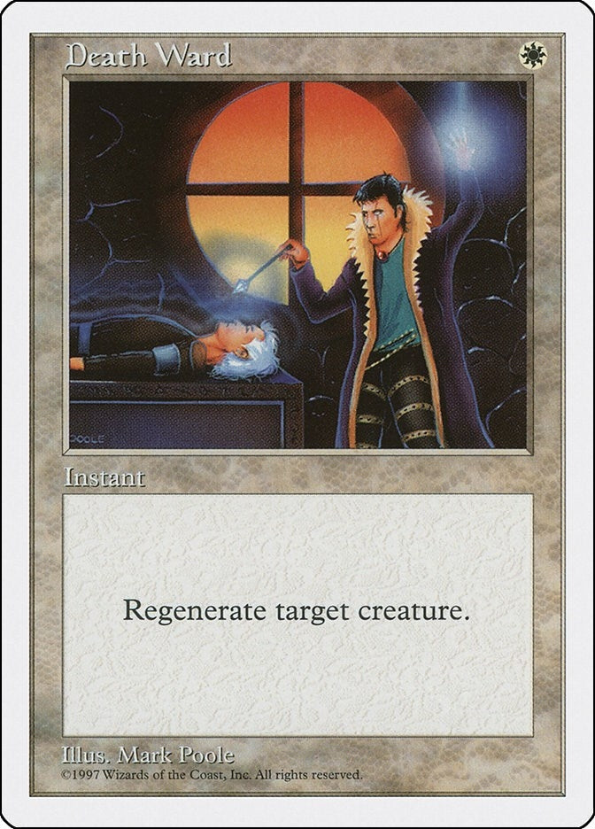 Image for Death Ward [Fifth Edition] - Magic: The Gathering