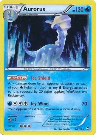Image for Aurorus - 26/111 (Cosmos Holo) (026/111) [Miscellaneous Cards & Products] - Pokemon