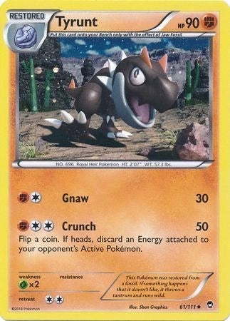 Image for Tyrunt - 61/111 (Cosmos Holo) (061/111) [Miscellaneous Cards & Products] - Pokemon