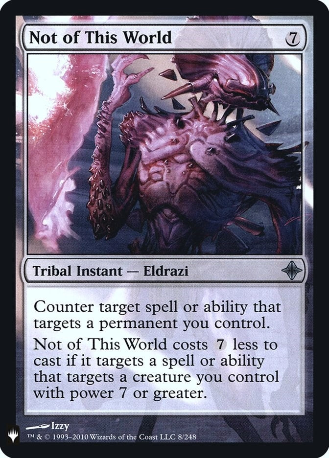 Image for Not of This World (8) [The List Reprints] - Magic: The Gathering